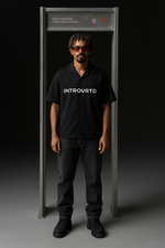 BLACK INTROVRTD SHIRT