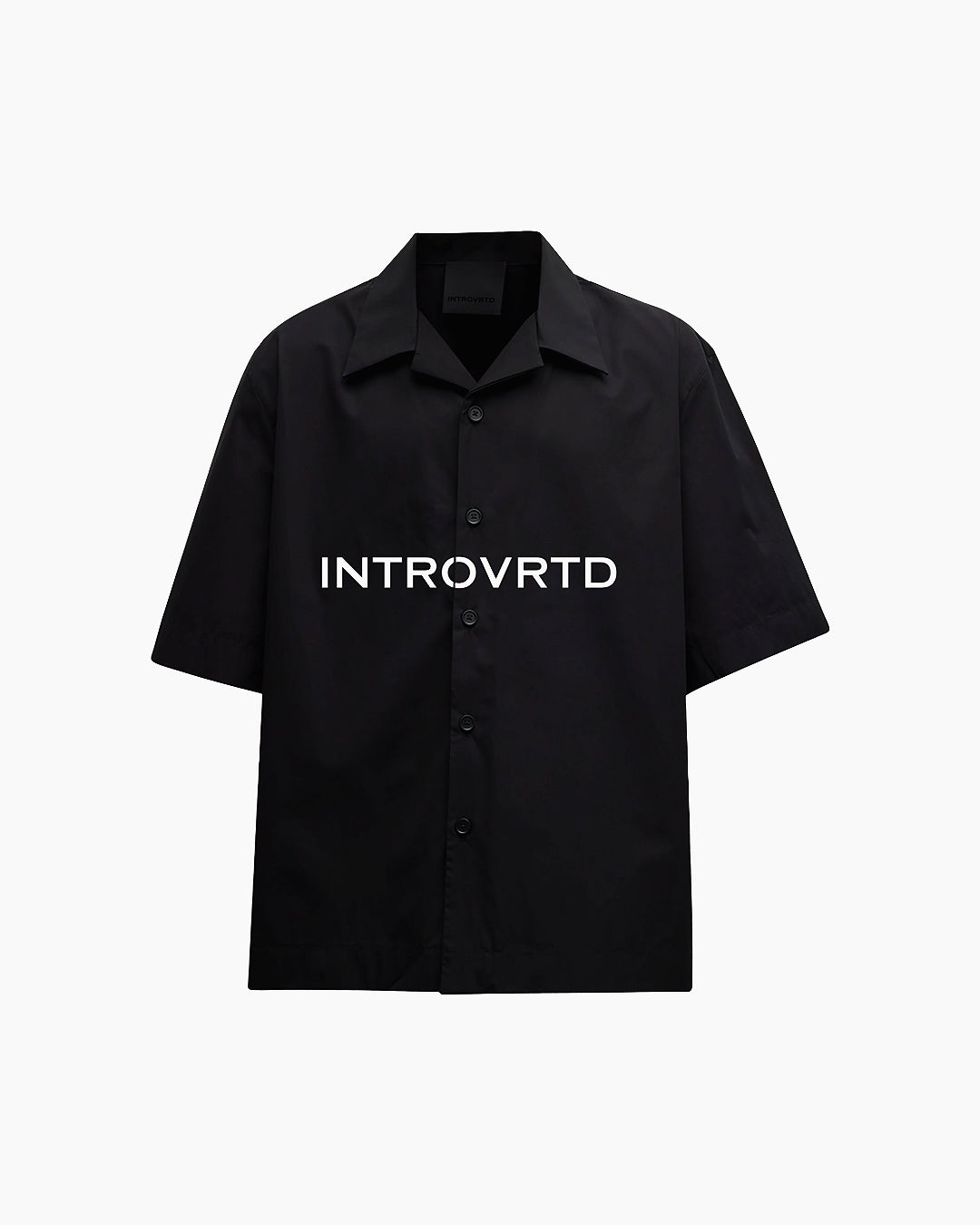 BLACK INTROVRTD SHIRT